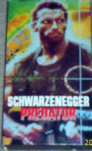 Predator (1997, VHS)ARNOLD SCHWARZENEGGER  