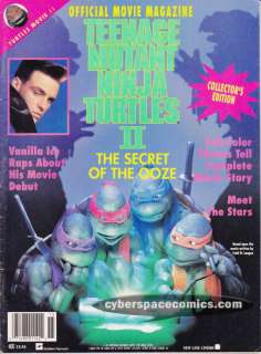 Teenage Mutant Ninja Turtles II Official Movie Magazine  