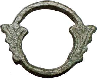 Authentic Original Ancient 800BC Celtic Ring Proto Money COIN  