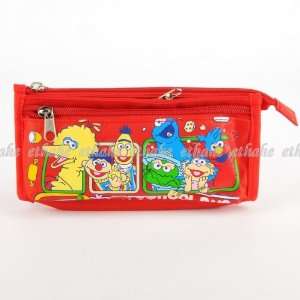 Sesame Street Pencil Case Cosmetic Handbag Purse