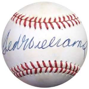  Ted Williams Autographed/Hand Signed AL Baseball PSA/DNA 