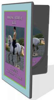 by following the training yourself to ride horse riding system