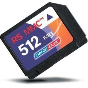   Size MultiMedia Card (RS MMC) Flash Memory