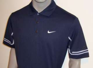 2011 Nike Tiger Woods Bonded Back Golf Polo Shirt w/ Ribbon  