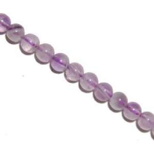  Amethyst round beads, 6mm, B grade, sold per 16 inch 