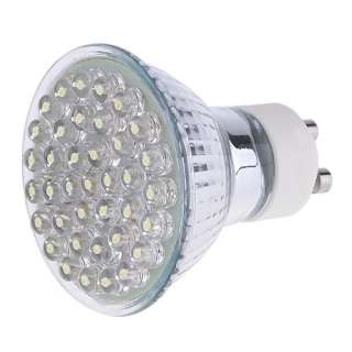 38 LED GU10 Cold White Light Lamp Bulb 1.5W 200 230V  