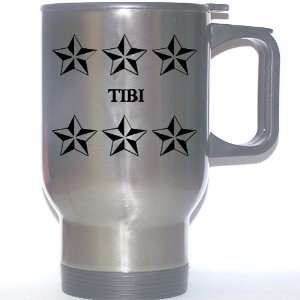  Personal Name Gift   TIBI Stainless Steel Mug (black 