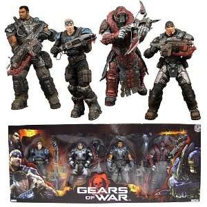  Gears Of War Series 2 7 Figure Box Set Case Of 6 Toys 