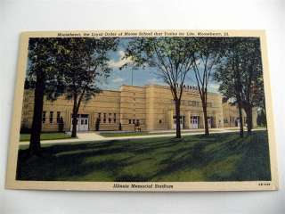Mooseheart School Batavia Illinois IL LINEN Postcard  