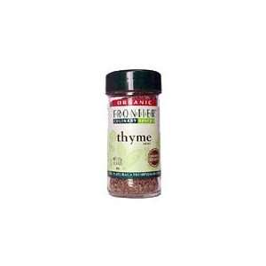 Thyme leaf organic , (Frontier)  Grocery & Gourmet Food