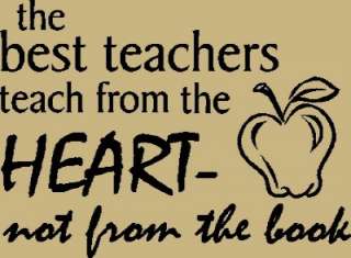 Great Teacher gift18x13 Vinyl Wall Art Word Quote Sign  