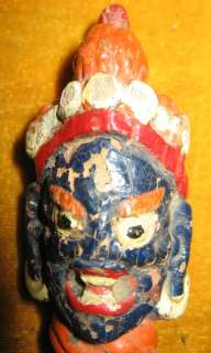 Name Wonderful Rare Old Antique Tibetan Buddhist Color Painted 
