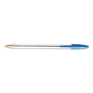  BIC Cristal Stick Ball Pen with 1.0 mm Medium Point, Clear 