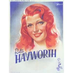  Rita Hayworth Poster Movie 27x40 Rita Hayworth