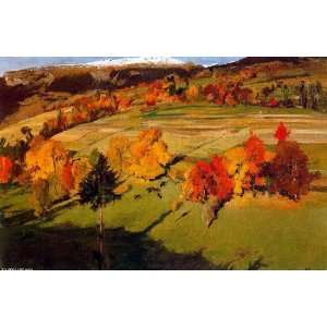 Hand Made Oil Reproduction   Ernest Bieler   32 x 20 inches   Autumnal 