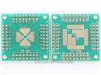 QFP32/44/64 0.8mm pitch to dip gold pcb adapter Board  