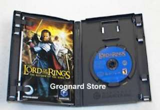 Lord of the Rings THE RETURN OF THE KING GameCube Game 014633146868 
