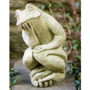  Campania International The Thinking Mans Frog Cast Stone 
