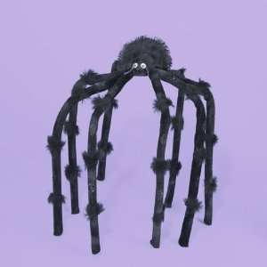  Pack of 4 BOOBig & Scary Black Spider Halloween 