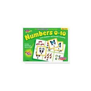  New TREND T58102   Numbers 0 10 Match Me Puzzle Game, Ages 3 