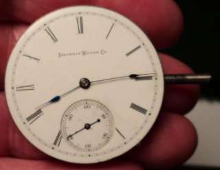 Illinois Watch Co. pocket watch movement.For parts.This was in a gold 