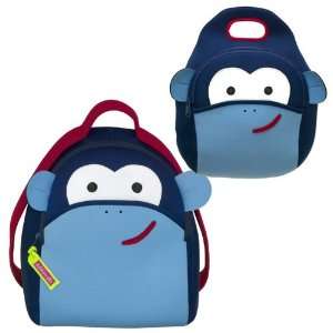  Walla Kids Preschool Backpack and Lunch Bag Set Monkey See Monkey Do 