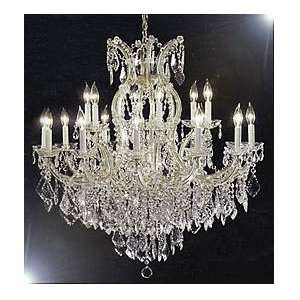  Maria Theresa Chandelier H.60 W. 52 36 LIGHTS