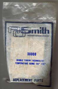 SMITH THERM O DISC   38008 DOUBLE THROW THERMOSTAT  