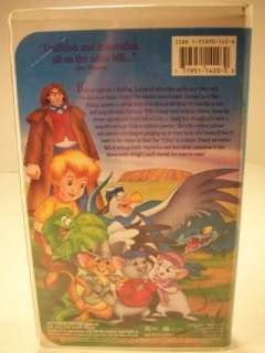 This is a Walt Disney The Rescuers Down Under VHS Tape.The clamshell 