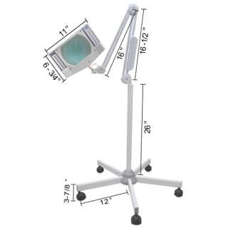 5X MAGNIFYING LAMP FLUORESCENT MAGNIFIER STAND FACIAL  