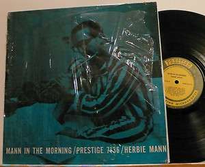 Herbie Mann In The Morning LP Original Prestige Mono US RVG In Shrink 