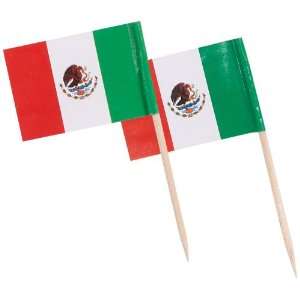  Lets Party By Fun Express Mexican Flag Food Picks 