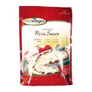 Mrs. Wages Pizza Sauce Tomato Mix (5 oz) Grocery & Gourmet Food