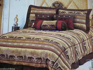 Cabin Lodge Decor Black Bear Bedding Comforter Set  