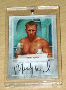 Ringside Boxing Micky Ward autograph MW2 The FIGHTER/90  