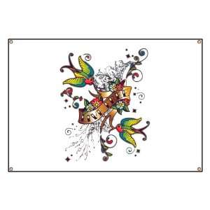  Banner Live Free Birds   Peace Symbol Sign Everything 