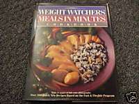 Weight Watchers Meals in Minutes Cookbook 300 Recipes 9780453010207 