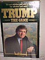 BRAND NEW DONALD TRUMP THE GAME ORIGINAL 1989 FIRST EDITION SEALED IN 