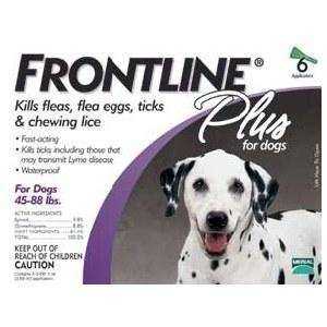    Merial Frontline Plus Flea and Tick Control for Dogs