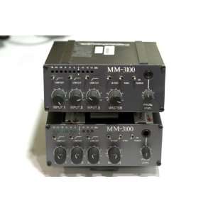  2pc MM 3100 Portable Mono Field Mixer Electronics