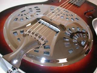 Oscar Schmidt Spider Mahogany SQUARE NECK Resonator Guitar, OR8TS 