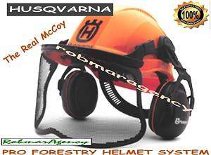 Husqvarna   Pro Forest Loggers Helmet   The Real McCoy  