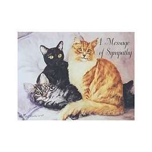  Cat Sympathy Notecards