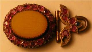 Mughal Royal Islamic Bazuband Pendant Agate Ruby Amulet  