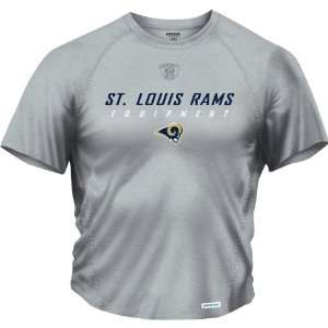 Reebok St. Louis Rams Equipment Short Sleeve Speedwick Small  
