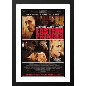  Eastern Promises 20x26 Framed and Double Matted Movie 