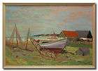HJALMAR LINDBLOM *1901 1989   Swedish Art Oil Painting
