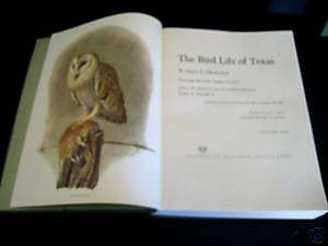 THE BIRD LIFE OF TEXAS OBERHOLSER 1974 VOL1 PICTURE OWL  