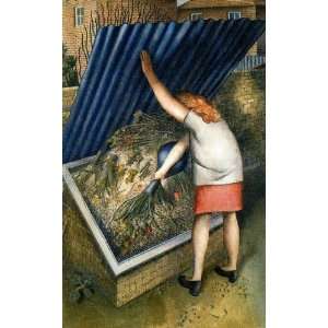  Hand Made Oil Reproduction   Stanley Spencer   32 x 52 