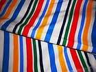 yds Bright Striped Apparel Fabric Perfect for Summer Outfits